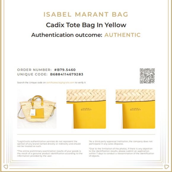 NWT Isabel Marant Cadix Raffia Basket Bag with Leather Trim in Natural/Ochre - Picture 12 of 12